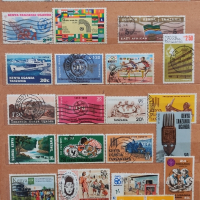 Кения Уганда 80 бр.марки, снимка 3 - Филателия - 44630616