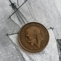 Монета - Великобритания - 1/2 (половин) пени | 1925г., снимка 2 - Нумизматика и бонистика - 38964730