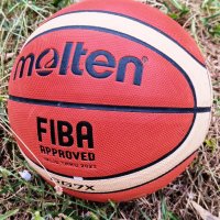 MOLTEN Баскетболна топка BGG7X GG7X чисто нова с мрежа за пренос + игла за помпене, снимка 6 - Баскетбол - 41863816