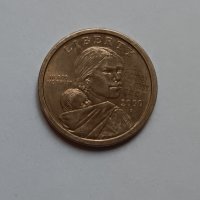 1 долар САЩ 2000 Индианка Sacagawea Dollar Coin , Монета от САЩ , снимка 4 - Нумизматика и бонистика - 44277512