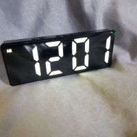 Будилник часовник Desktop време час LED настолен - големи ясни числа, снимка 3 - Други - 41702593
