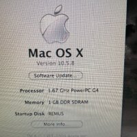 Apple PowerBook G4 15" / A1106, снимка 3 - Лаптопи за работа - 41676585