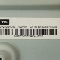 Thomson 43UD6306 със счупен екран-08-L12NHA2-PW210AA REV:D.0/40-MS86T1-MAB2HG/GIC43LB32_3/LVU430NDEL, снимка 4 - Части и Платки - 42447705