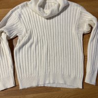 Бяла блуза , снимка 4 - Блузи с дълъг ръкав и пуловери - 44297328