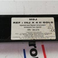 INJECTOR GOLD MDJ Ref INJ X4 Ophthalmology  / ИНЖЕКТОР INJ X4 , снимка 5 - Медицински консумативи - 40434011