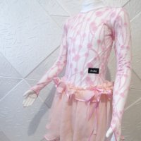 Розова детска рокля за спортни танци, снимка 10 - Детски рокли и поли - 44421226
