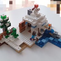 LEGO Minecraft Снежно скривалище 21120, снимка 1 - Образователни игри - 41406449