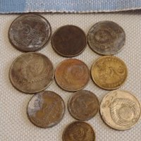 Лот монети 10 броя копейки СССР различни години и номинали за КОЛЕКЦИОНЕРИ 40305, снимка 1 - Нумизматика и бонистика - 44272057