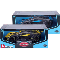 1:18 Метални колички: Bugatti Bolide Carbon Jacob & Co - Bburago, снимка 5 - Колекции - 44931588
