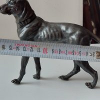 WMF-Посребрена фигура на куче 1910-1925 год., снимка 14 - Антикварни и старинни предмети - 41611128