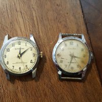 Лот от 2 бр. антикварни швейцарски часовници SUPEROMA и CIMIER – за ремонт или части, снимка 1 - Антикварни и старинни предмети - 44585278