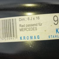 KROMAG 9095 Mercedes Vito W447,W639 R16 5x112 6J ET54 ЦО.66.5мм, снимка 2 - Гуми и джанти - 40373206