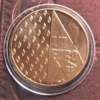 Франция - 1/4 евро 2021, снимка 1 - Нумизматика и бонистика - 41326830