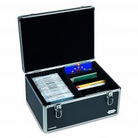 колекционерска алуминива кутия/куфар CARGO MULTI XL - Сива ,Черна, снимка 1 - Нумизматика и бонистика - 39392049