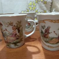 Стар полски порцелан чаши за чай , снимка 6 - Антикварни и старинни предмети - 44343914