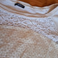 Ефектен пуловер Motivi made in Italy , снимка 5 - Блузи с дълъг ръкав и пуловери - 40140699