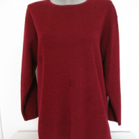 Вишнева блуза, снимка 1 - Блузи с дълъг ръкав и пуловери - 36274637