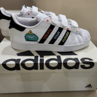 НОВИ Детски сникърси унисекс ADIDAS Originals Superstar CF C, 35 номер, снимка 1 - Детски маратонки - 44720112