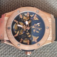 Мъжки луксозен часовник Hublot Big Bang Geneve Vendome Skeleton , снимка 3 - Мъжки - 32515646