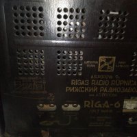 RIGA 6 работещо лампово радио 1952г., снимка 3 - Антикварни и старинни предмети - 41937927