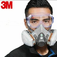 Предпазна маска с филтри 3M 6200 модел, снимка 2 - Други инструменти - 40359057