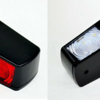 1 бр. ЛЕД LED габарити червено-бeли за Скания Scania 112 113, снимка 2 - Аксесоари и консумативи - 36009832