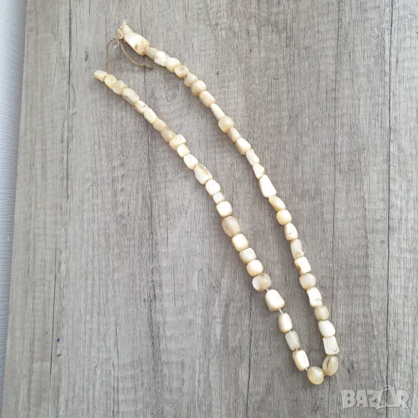 Стара седефена броеница 118грама, снимка 1