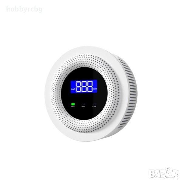 WiFi детектор за изтичане на газ, пропан-бутан, метан, aларма за дома, снимка 1