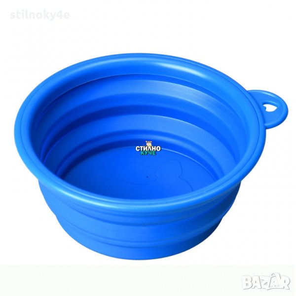 Купа за куче Сгъваема купа Кучешки аксесоари Аксесоари за кучета животни Кучешка сгъваема купа, снимка 1
