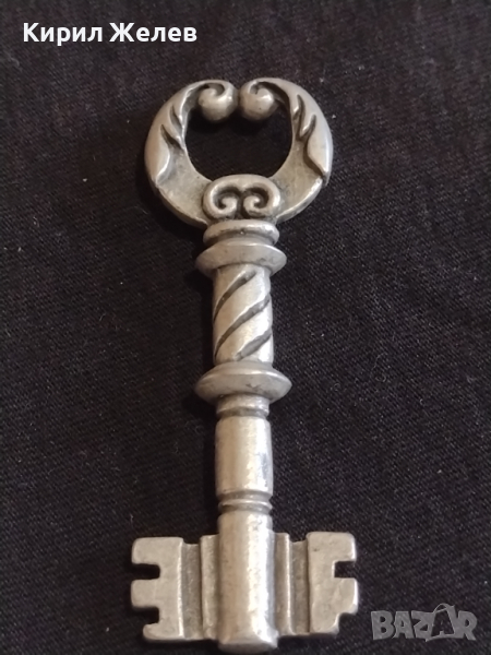 Стар рядък красиво орнаментиран ключ за каса сейф за КОЛЕКЦИЯ ДЕКОРАЦИЯ БИТОВ КЪТ 40941, снимка 1