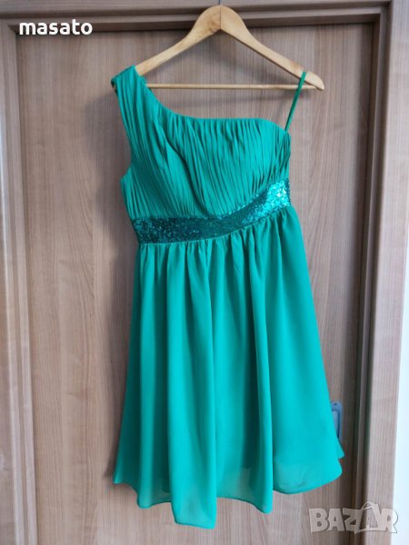 зелена рокля, снимка 1