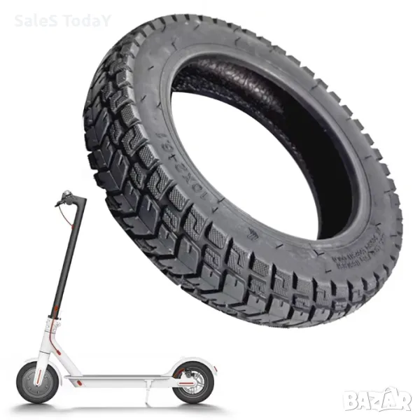 Външна гума за Тротинетка, Триколка, 10x2 6.1 ТТ, 10 инча, снимка 1