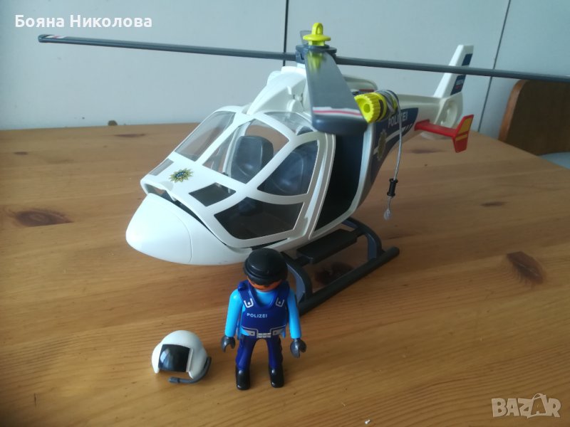 Хеликоптер "Полиция" Playmobil, Плеймобил, снимка 1