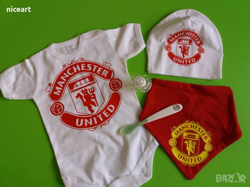 Бебешко боди Манчестър Юнайтед, снимка 1