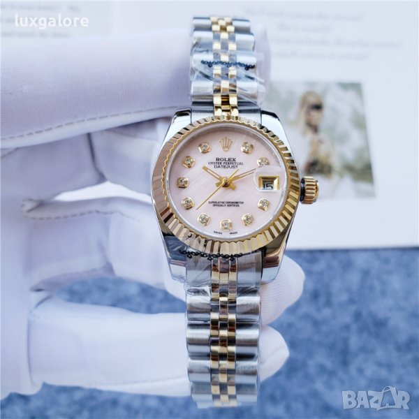 Дамски часовник Rolex Oyster Perpetual Datejust с автоматичен механизъм, снимка 1