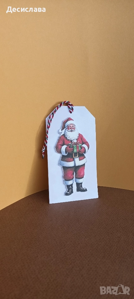 Книгоразделител с 3Д ефект "Дядо Коледа", снимка 1
