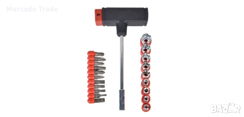Магнитна отвертка - 21 бр. накрайника, снимка 1