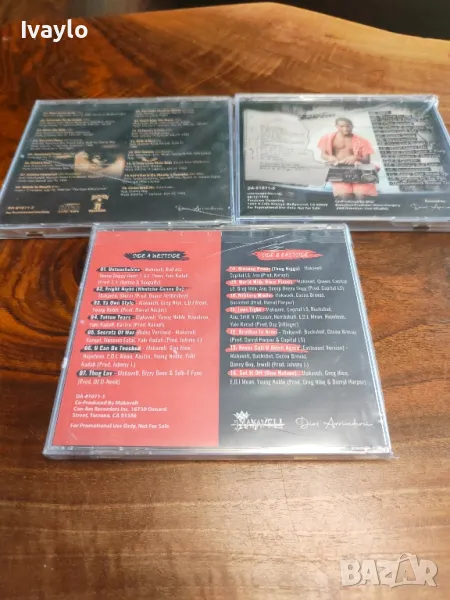 2Pac, Tupac, Makaveli 3 Албума Неиздавани, Рап, ХипХоп, Rap CD Hip-Hop, снимка 1