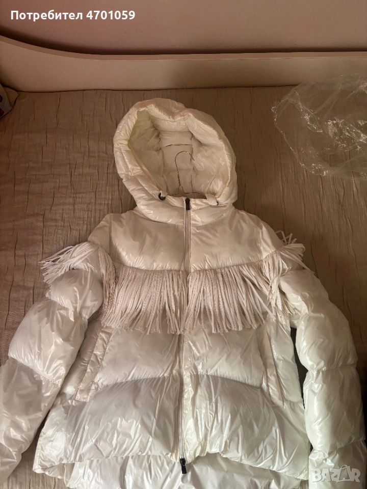 Бяло зимно яке PINKO, снимка 1