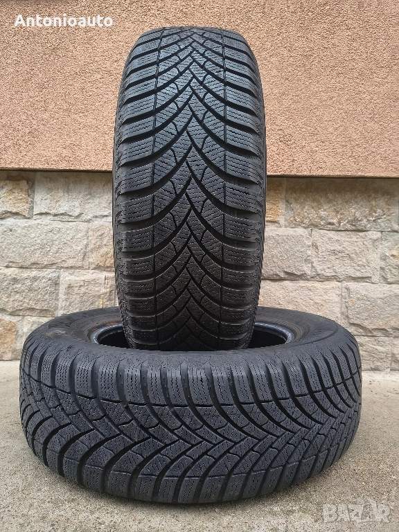 195 65 15 - 2бр. зимни гуми Semperit, снимка 1