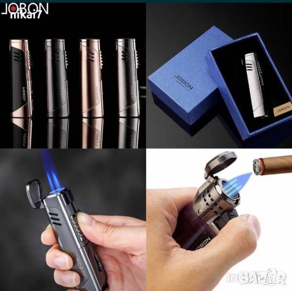 запалка за пури с пламьк троен джебел пЪнчер разразяване пури, снимка 1