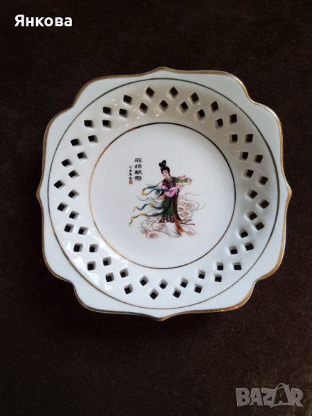 Ажурна чинийка , снимка 1