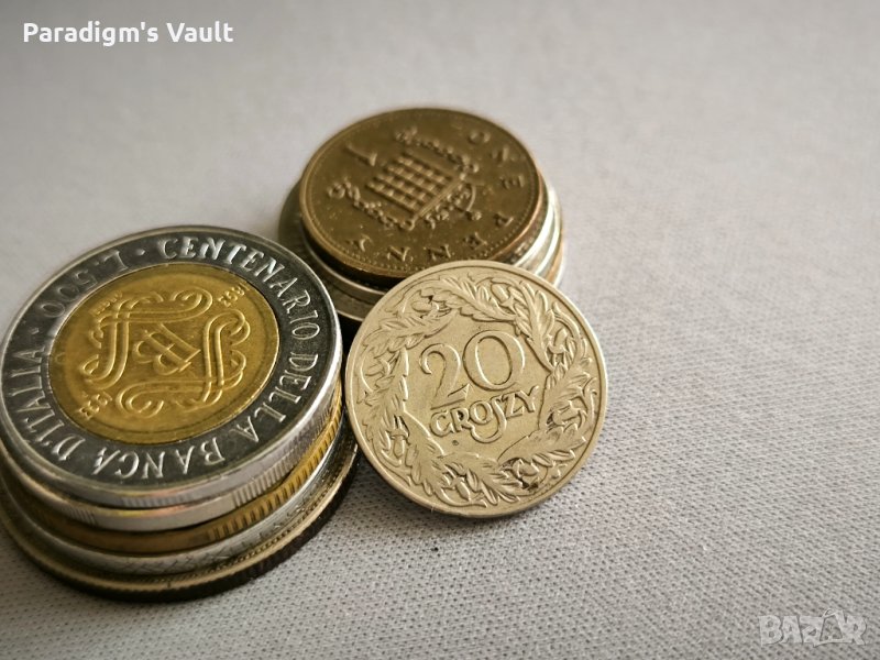 Монета - Полша - 20 гроша | 1923г., снимка 1