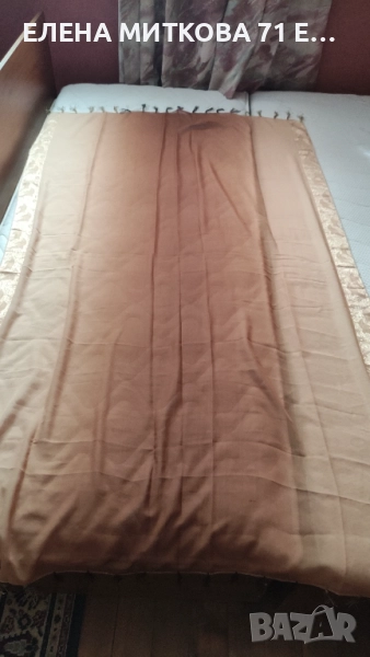 Голям индийски шал от фина материя, снимка 1