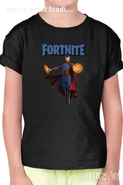 Детска тениска Фортнайт Fortnite Dr Strange Avengers, снимка 1