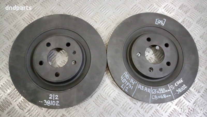 Задни дискове Audi A6 4.0TFSi 2014г.	, снимка 1