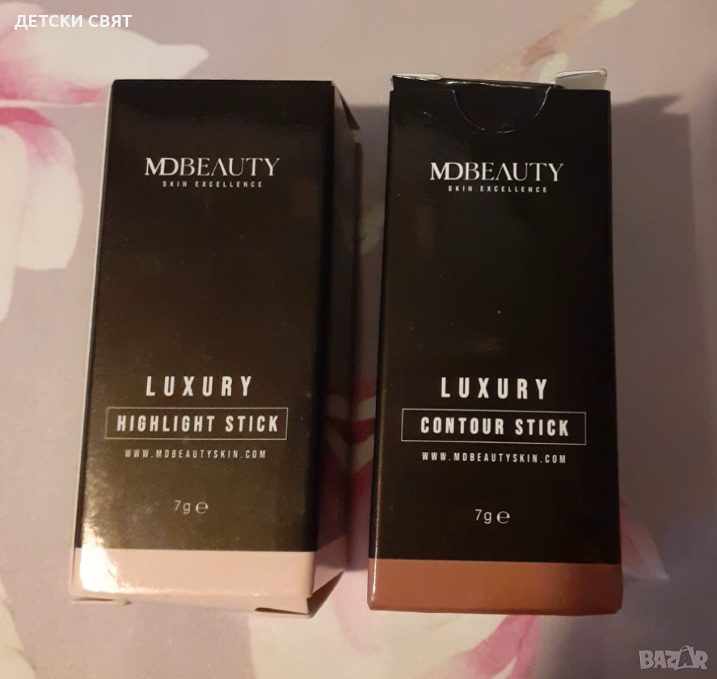 Нов контуриращ и хайлайтър стик MD BEAUTY, снимка 1