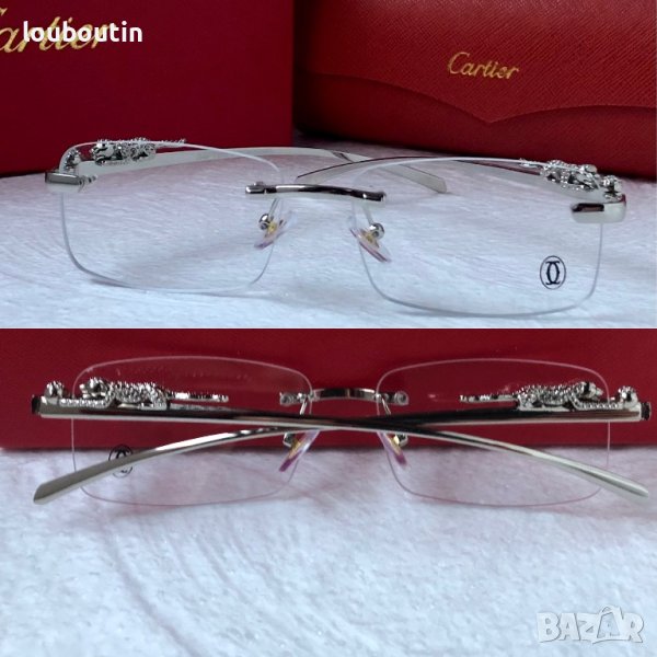 Cartier висок клас слънчеви очила Мъжки Дамски слънчеви 4 цвята, снимка 1