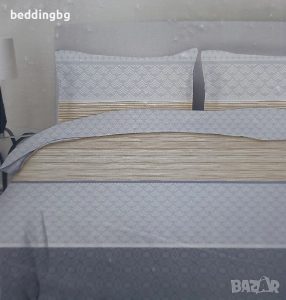 Спално Бельо Ранфорс с олекотена завивка , снимка 1