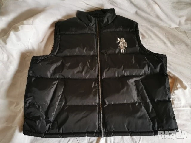  us polo big pony термо елек ватирано яке купено от USA черно или свeтлo, снимка 1